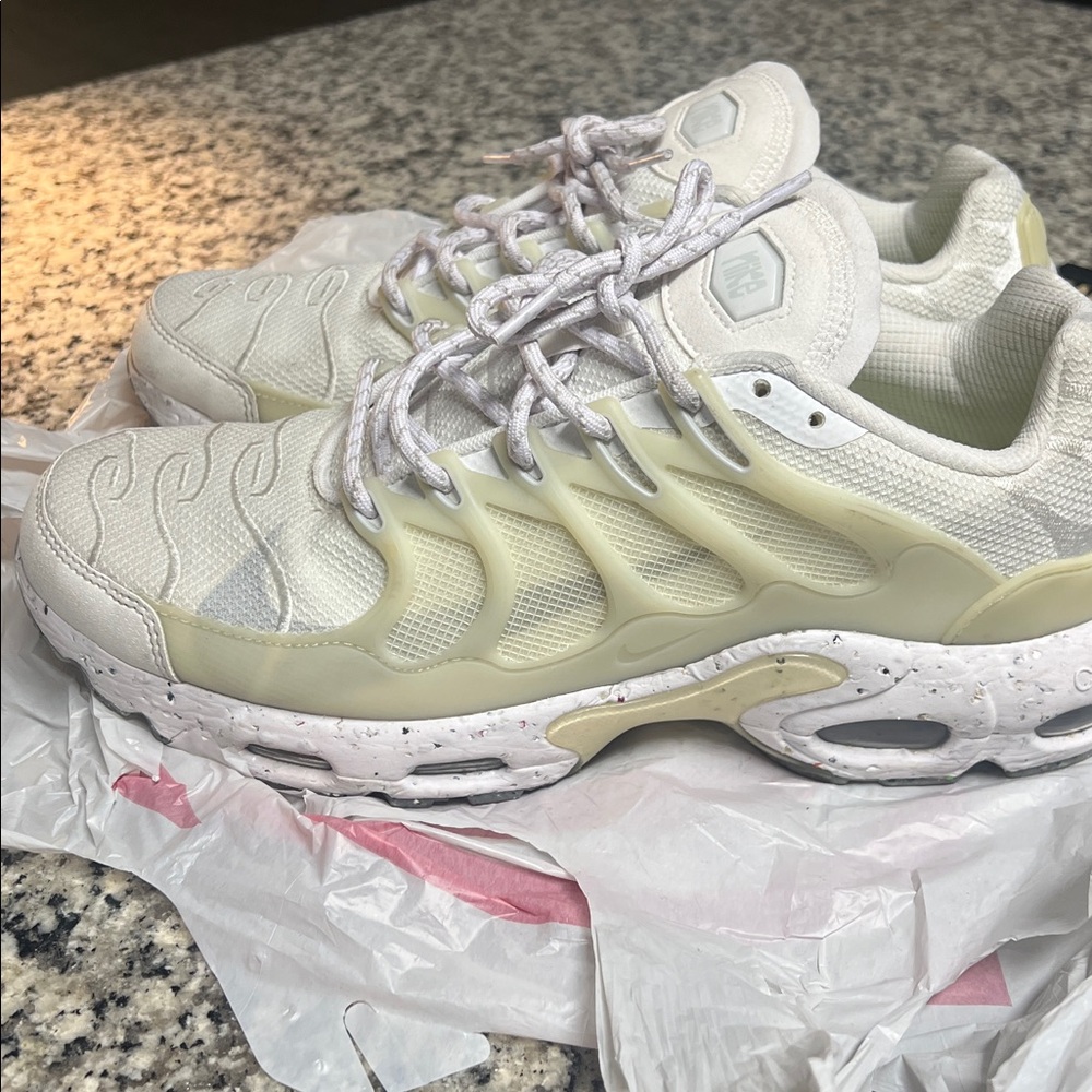 Nike Air Max Plus Terrascape White Sneakers - Picture 5 of 5